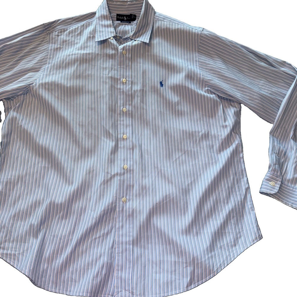 Ralph Lauren , Size XXL, Long Sleeve Shirt , 100% Cotton , Classic Fit